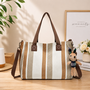 Forest Style Versatile Large Capacity Shoulder Bag ( white )